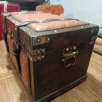 Baule vintage restaurato