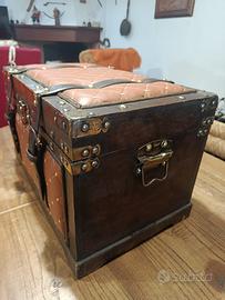 Baule vintage restaurato