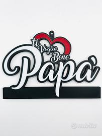 Decorazione  Festa del Papà Stampa 3D