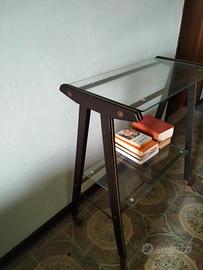 porta TV in vetro Vintage 