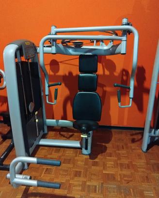 palestra in blocco  technogym panatta