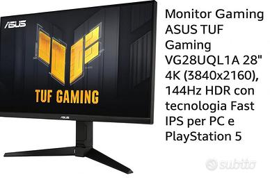 ASUS TUF Gaming VG28UQL1A Monitor Gaming 28, 4K