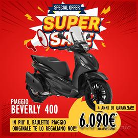 SUPER PROMO BEVERLY 400 - DA 6.099€ - IL BAULETTO 