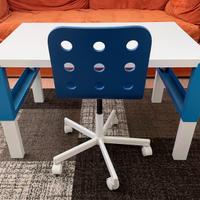 Scrivania per bambini Ikea Påhl + sedia