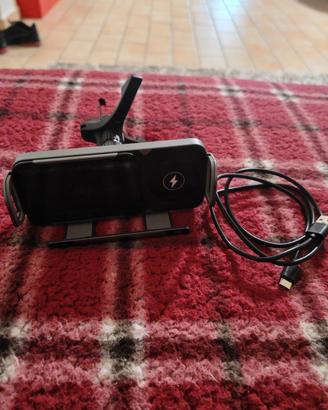 caricatore auto per smartphone wireless 