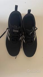 scarpe sportive adidas indoor tg 38 nere
