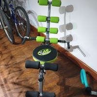 panca per addominali 