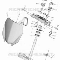 piastre Yamaha yz 450 2018