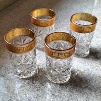 Set di Bicchieri in Cristallo Stile Old Fashioned 