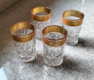 Set di Bicchieri in Cristallo Stile Old Fashioned 