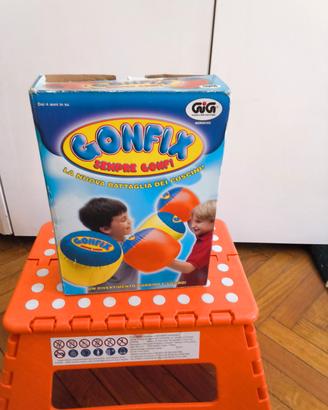gioco Gonfix della Gig, giallo blu