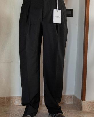 Pantaloni Valentino Uomo in Lana e Mohair