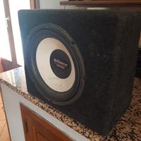 amplificatore + suv phonocar 
