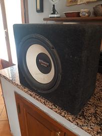 amplificatore + suv phonocar 