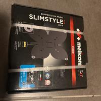 Meliconi supporto da muro tv, Slim style fisso.