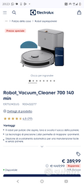 Robot aspirapolvere Electrolux 