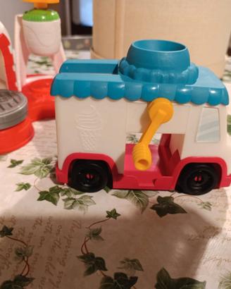 Gioco per pongo Play-Doh Hasbro Furgoncino gelati