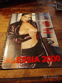 calendario alessia Merz anno 2000 maxim