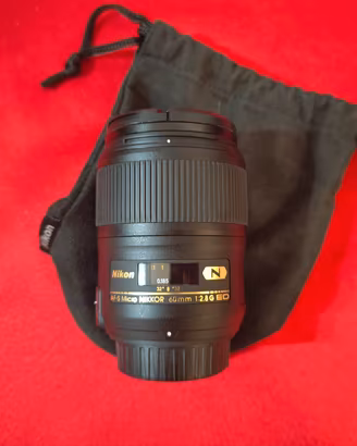 Nikon AF-S Nikkor Micro 60mm f2.8 G Nano nuovo 
