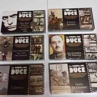 video-cassette con discorsi di Mussolini