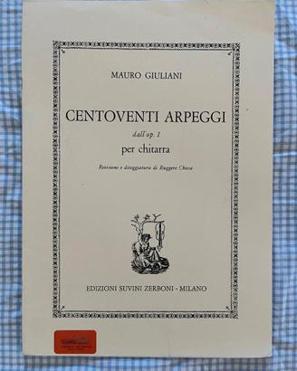 Centoventi Arpeggi Op. 1 Chitarra