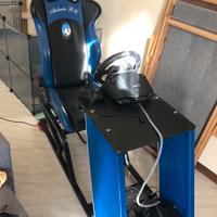 Postazione Sim Racing Professionale in Ferro