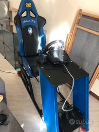 Postazione Sim Racing Professionale in Ferro