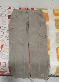 Pantalone a costine donna