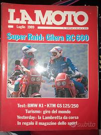 Rivista LA MOTO numero 7 anno 1989