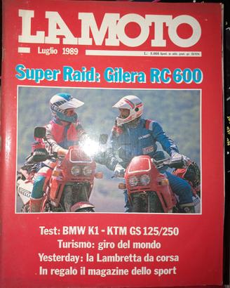 Rivista LA MOTO numero 7 anno 1989