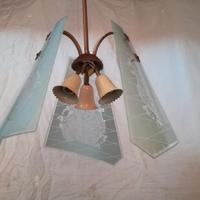 Lampadario vintage anni 50