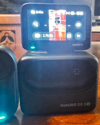 Insta360 GO 3S 128GB** colore Midnight Black