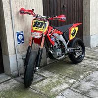Honda CRF 450 Motard - targata
