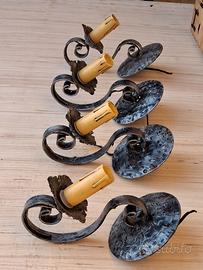 APPLIQUE VINTAGE  IN FERRO BATTUTO