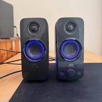 JBL Quantum Duo – Casse da gaming RGB Bluetooth