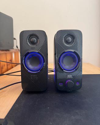 JBL Quantum Duo – Casse da gaming RGB Bluetooth