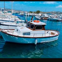 Barca con motore interno Diesel