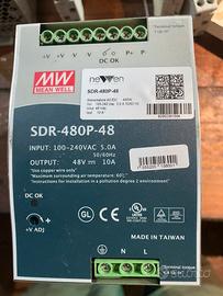 Alimentatore sdr-480p-48 ac/dc 220V 48V 480W