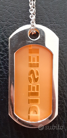 Collana piastrina Diesel