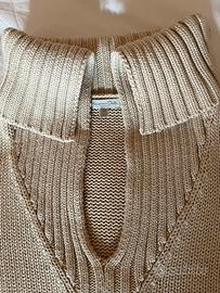 Massimo Dutti maglia cotone 100% tg. M beige