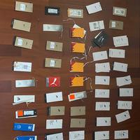 Cartellini etichette da collezione