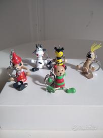 pz. 48 portachiavi ass. ti in legno € 20.00