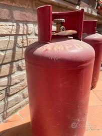 Bombole del gas vuote