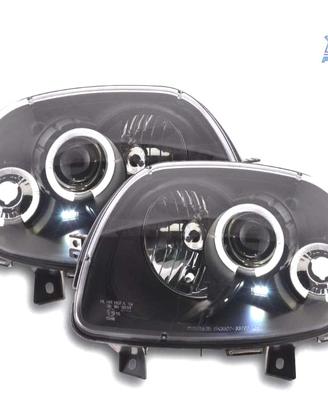 FARI PER RENAULT CLIO 98-01 ANGEL EYES FONDO NERO