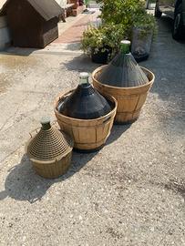 Damigiane da 54-34-15-10-5 litri