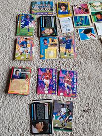 figurine anni 90 calciatori, Nba cartoni e ferrari