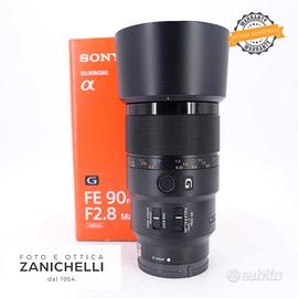 Sony FE 90 f/2.8 Macro G OSS Usato (G136)