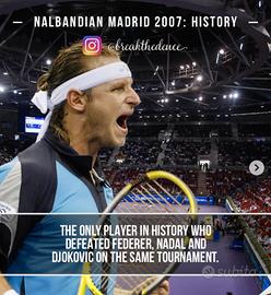 Polo Shirt Yonex L nalbandian madrid 2007