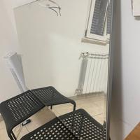 Specchio bagno con luce LED come nuovo 25€