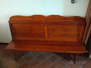 panca in legno massello 
